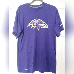Nike Dri-Fit Baltimore Ravens NFL OnField Apparel Shirt